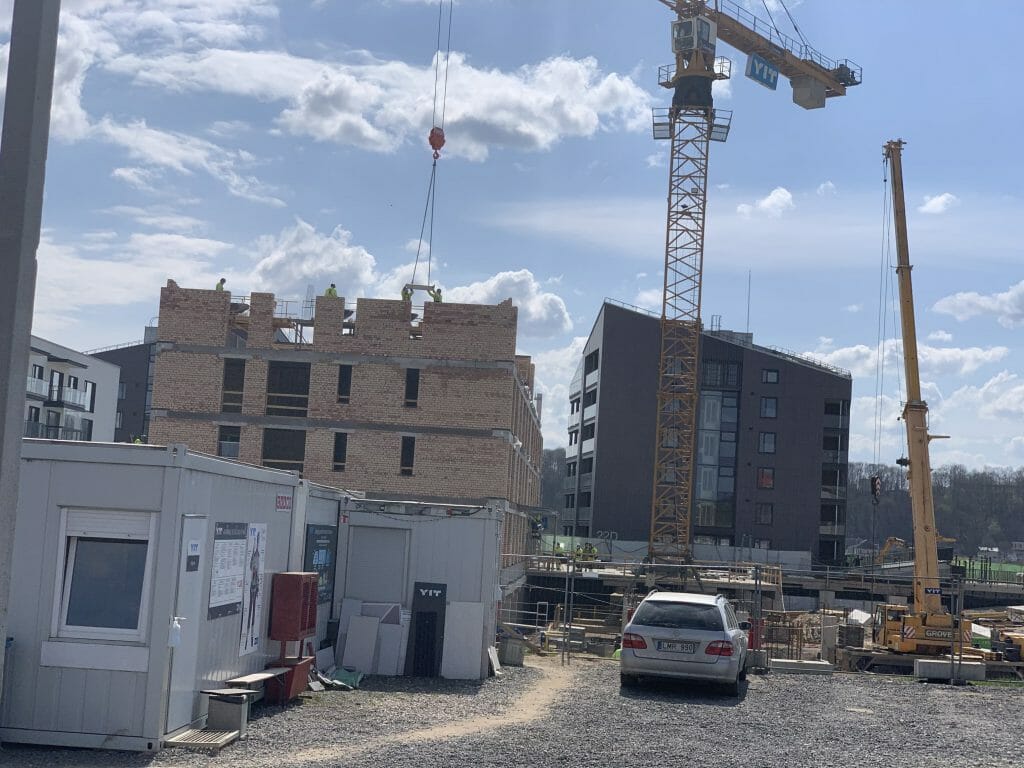 Piliamiestis 5 etapas (Brastos g. 22B, 22C, 22D) - Multi apartment - construction photos