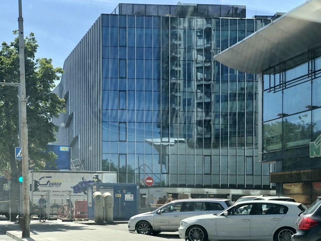 Wave (Savanorių pr. 5) - Office center - construction photos