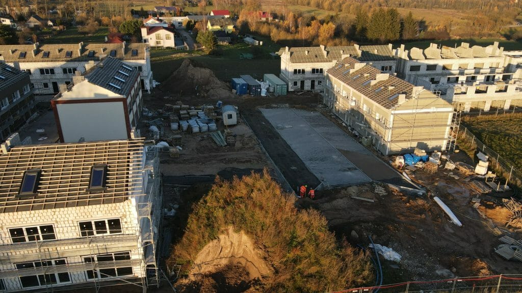 Naujoji Anglija 2.0 (Juodasis kel. 79N) - Row housing - construction photos