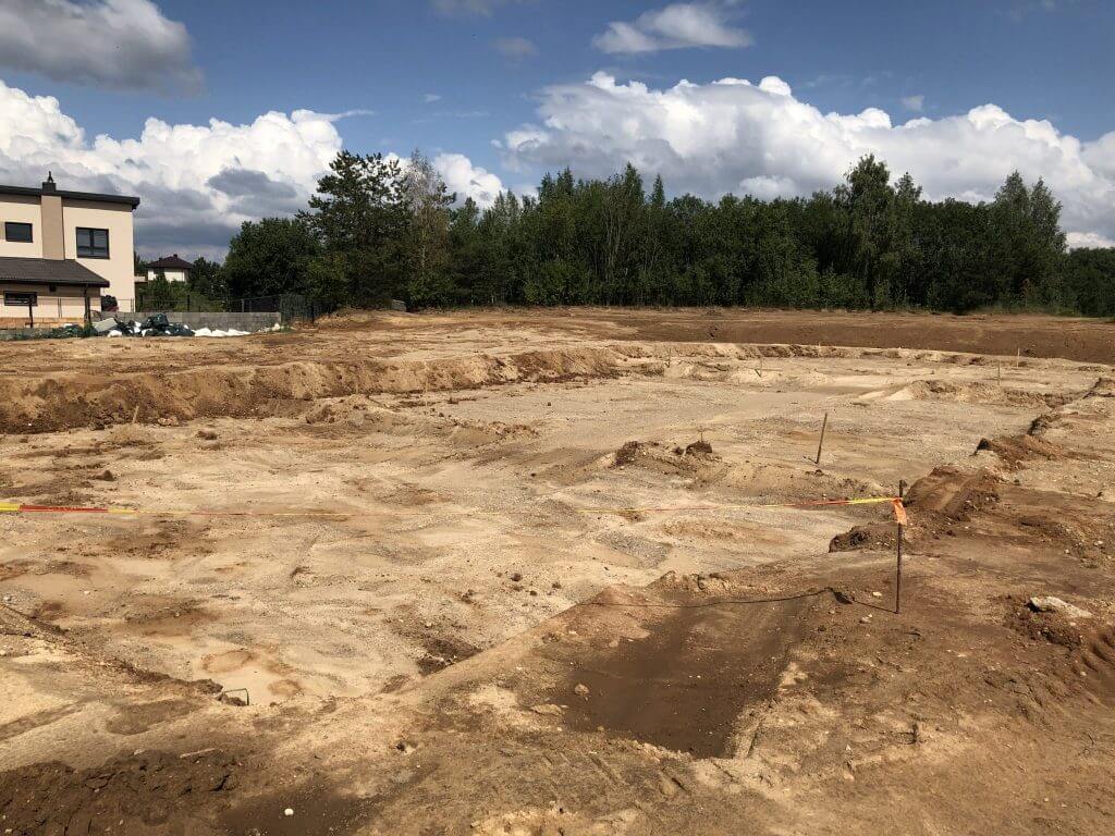 Pilaitės namai (Tilžės g. 47, 53, 55, 57, 59, 60, 61, 63, 65, 67, Gumbinės g. 8, 12, 14, Virbalio g. 4, Tolminkiemio g. 50) - Rindu mājas - būvdarbu attēli