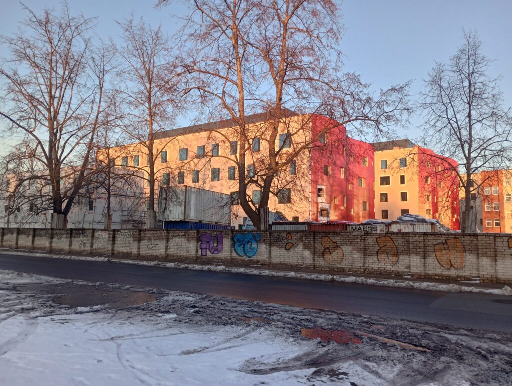 Paula Stradiņa klīniskās universitātes slimnīcas A korpuss II kārta (Pilsoņu iela 13) - Hospital - construction photos