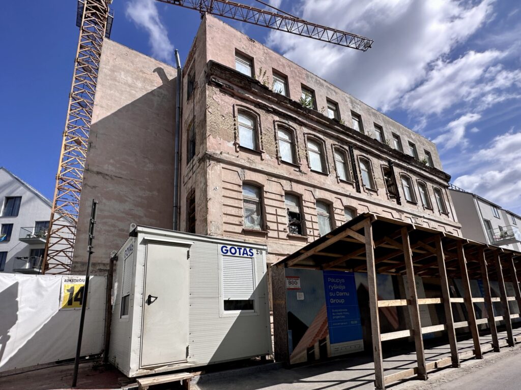 PAUPYS 11 etapas (Aukštaičių g. 14) - Daugiabutis - statybų nuotraukos