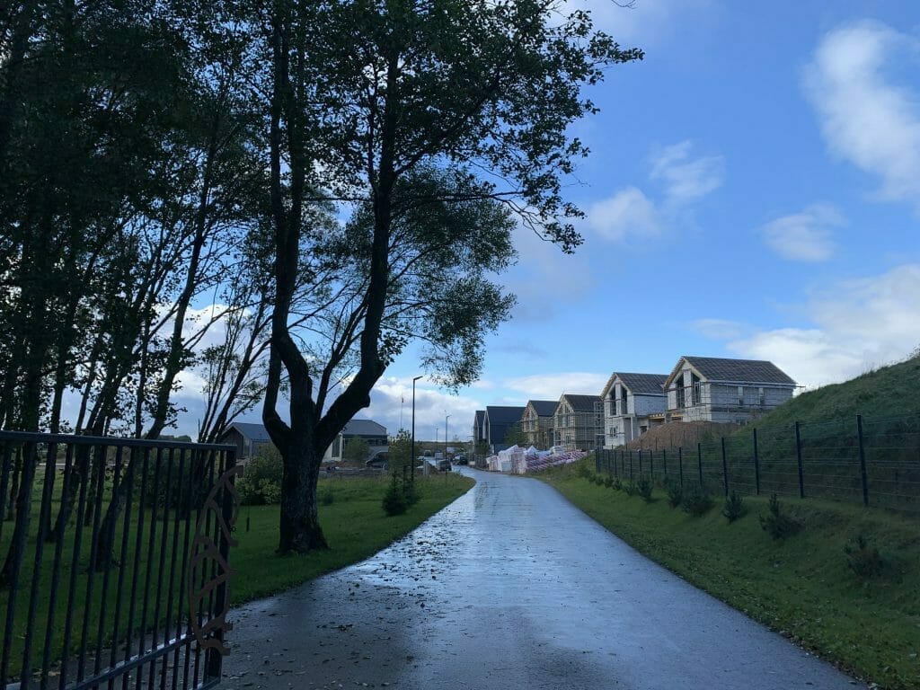 Versmių parkas (Versmių g. 2, 4, 6, 7, 8, 9, 10, 11, 12, 13, 15, 16, 17, 19 - 47) - Land plots, Private house community - construction photos