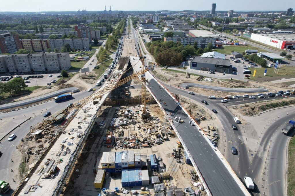 Baltijos pr. žiedinė sankryža (Baltijos pr., Šilutės pl.) - Road - construction photos