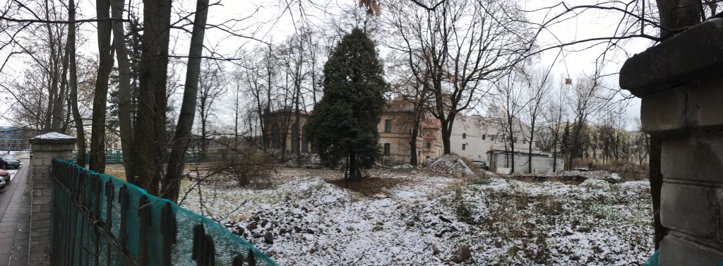 Radvilų valda Tilto g. 11 (Tilto g. 11, Tilto g. 11A) - Multi apartment, Office center - construction photos