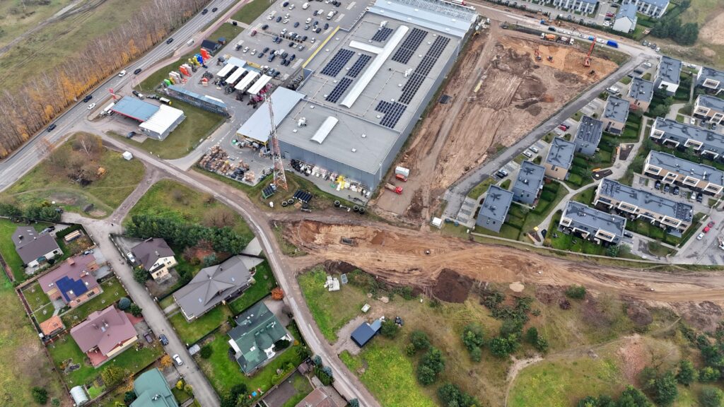 Gilužio g. (Gilužio g.) - Dviračių takas, Gatvė - statybų nuotraukos