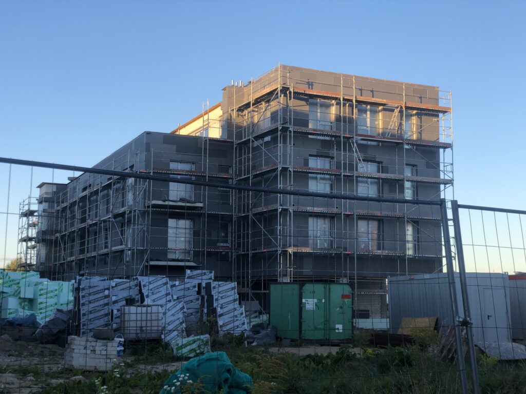 Moldovos 18 (Moldovos g. 18) - Multi apartment - construction photos