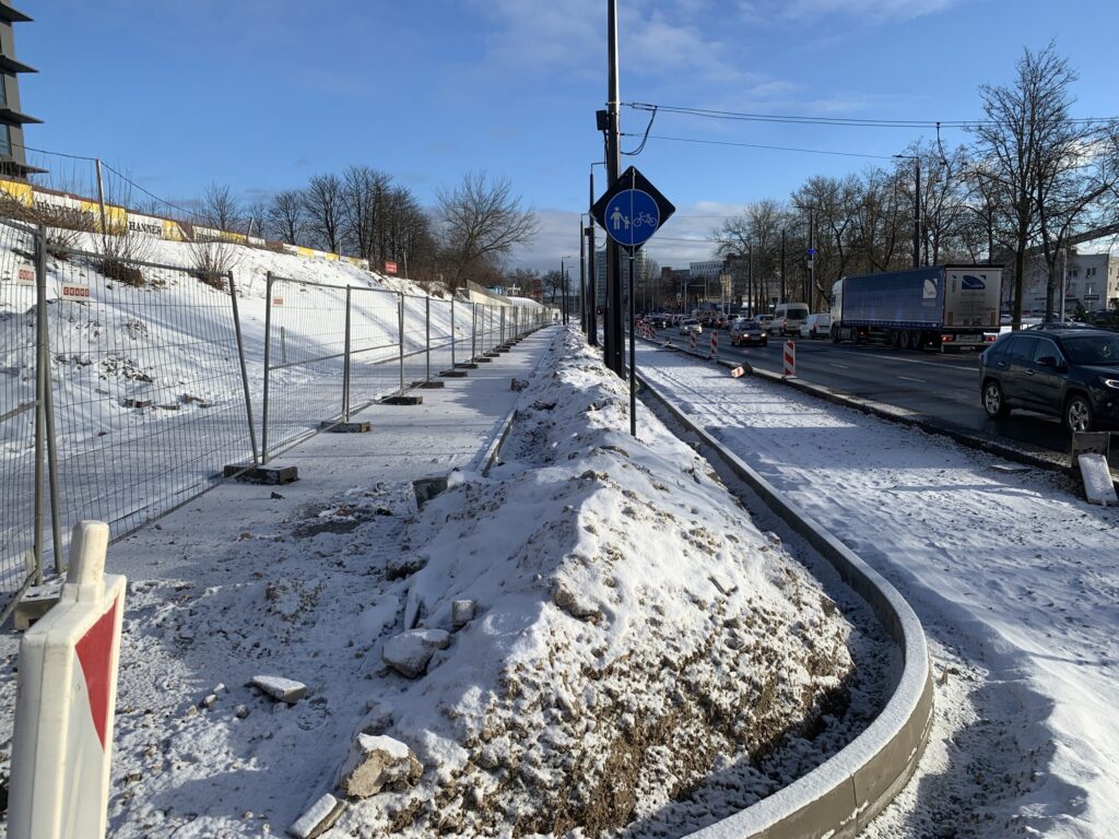 Kareivių g. tarp Verkių ir Kalvarijų g. (Kareivių g.) - Tänav - ehituse fotod
