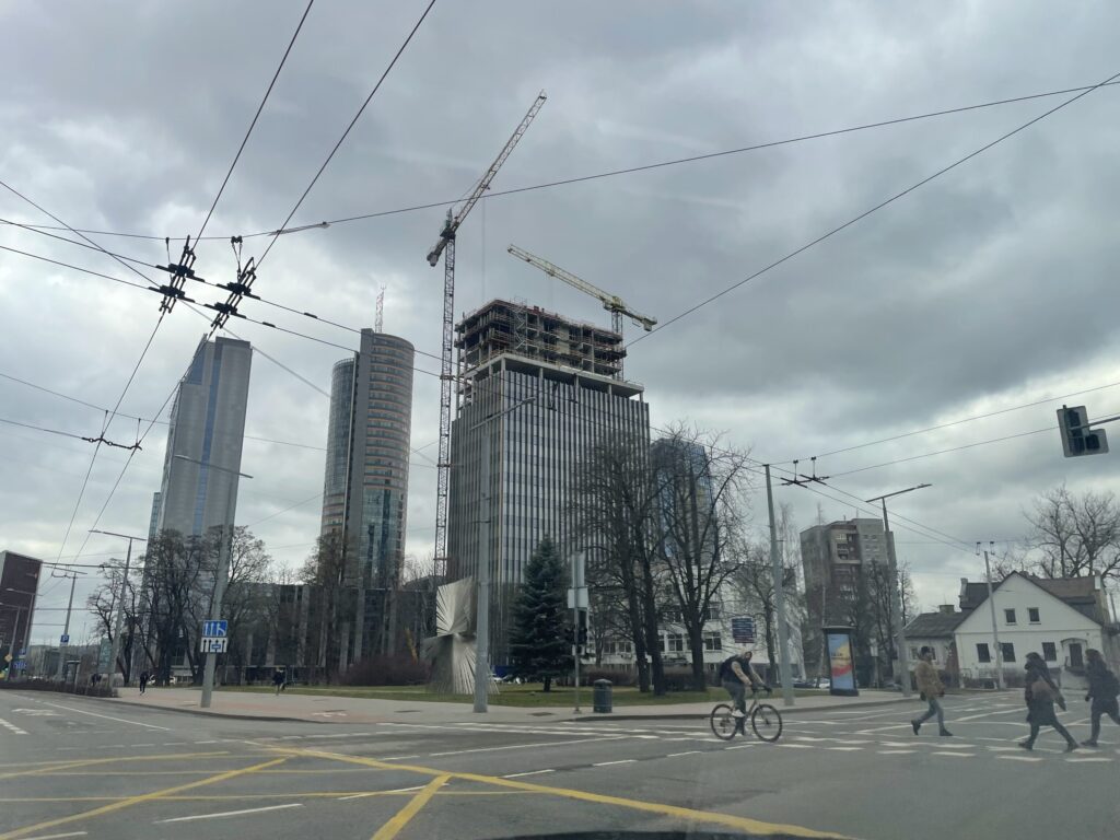 FLOW (Lvovo g. 21A) - Office center - construction photos