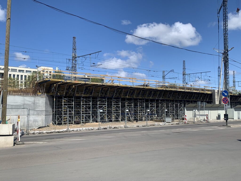 Rail Baltica Rīgas centrālais mezgls posms 2A (Rūsiņa iela 2A) - Railroad - construction photos