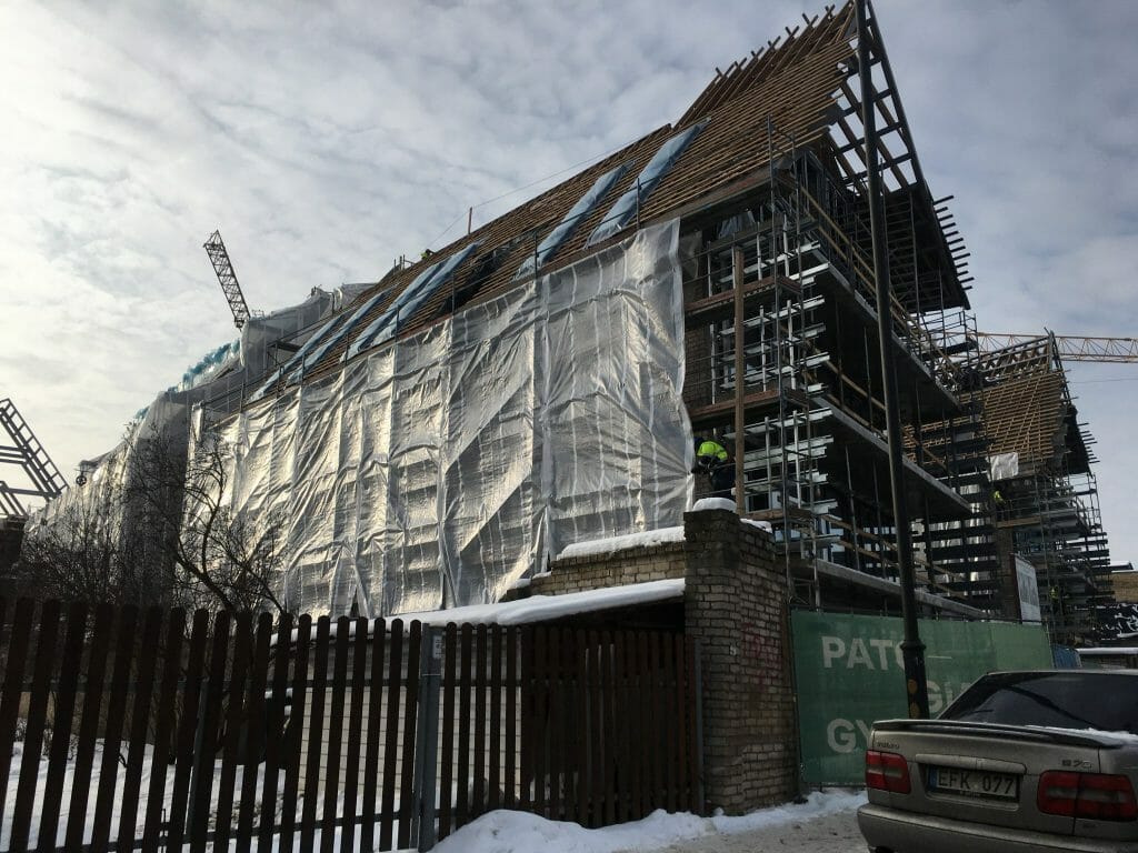 PAUPYS 7 etapas (Aukštaičių g. 19, Paupio g. 50) - Multi apartment - construction photos