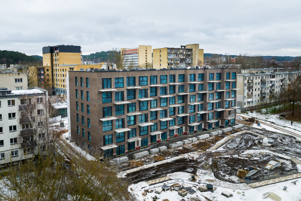 Vileišio 27 (P. Vileišio g. 27A) - Multi apartment - construction photos