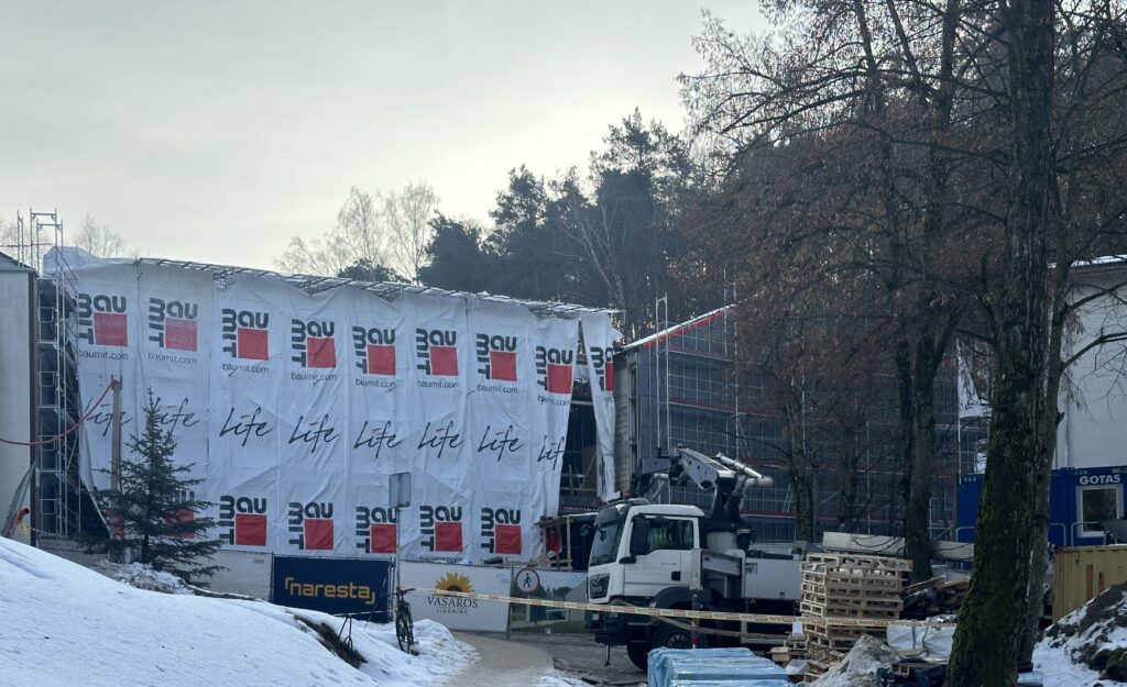 Gerontopsichiatrijos, Ūmios psichiatrijos ir Psichosocialinės reabilitacijos ligoninė (Vasaros g. 5) - Specializētās aprūpes iestāde - būvdarbu attēli