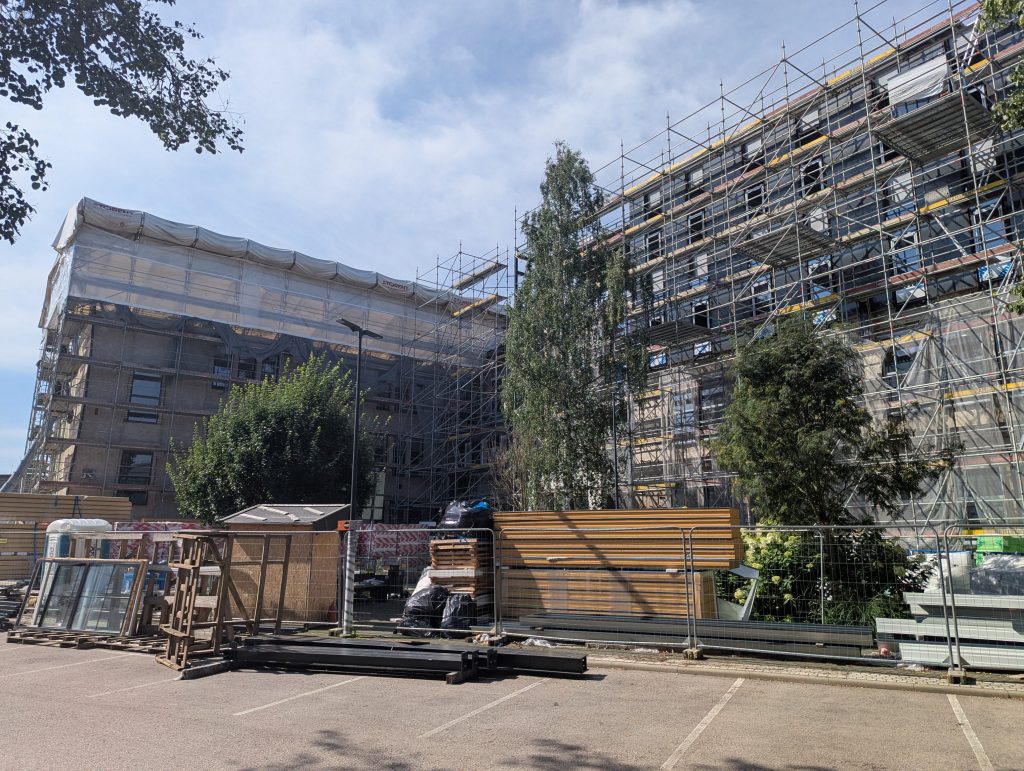 Dēļu iela 4 (Dēļu iela 4) - Office center - construction photos