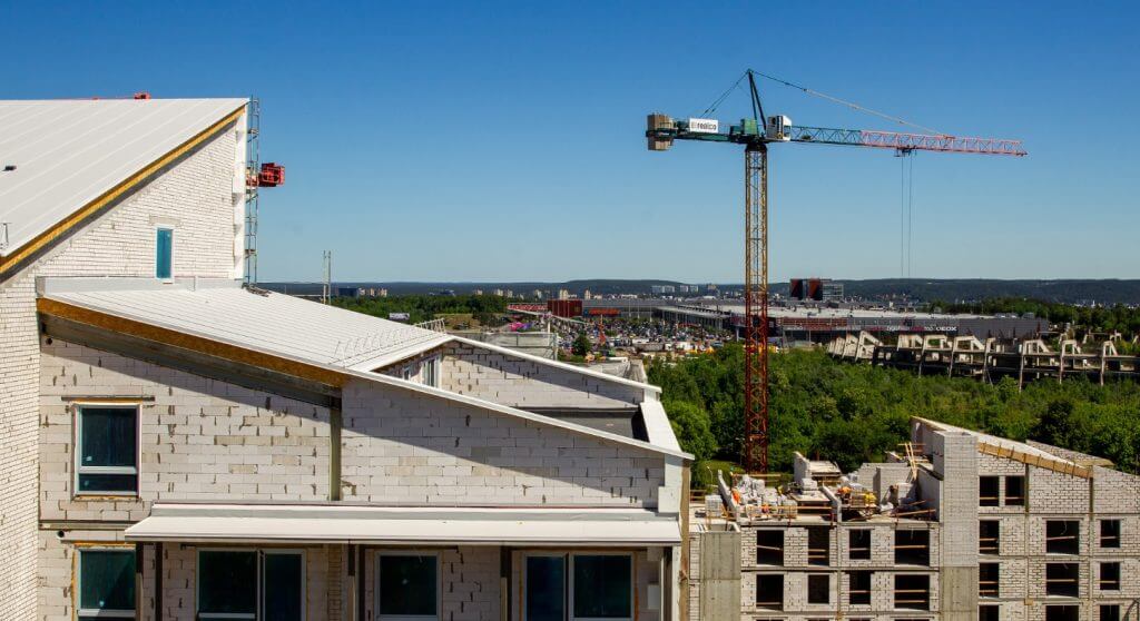 Žvėryno panoramos (Siesikų g. 14) - Multi apartment - construction photos