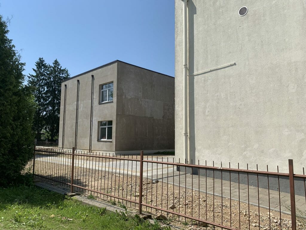 Vilnies mokyklos priestatas (Švarioji g. 33) - Primary and secondary education - construction photos