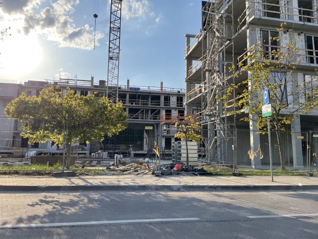 Ozų ozas (Vito Gerulaičio g. 4) - Co-living, Multi apartment - construction photos