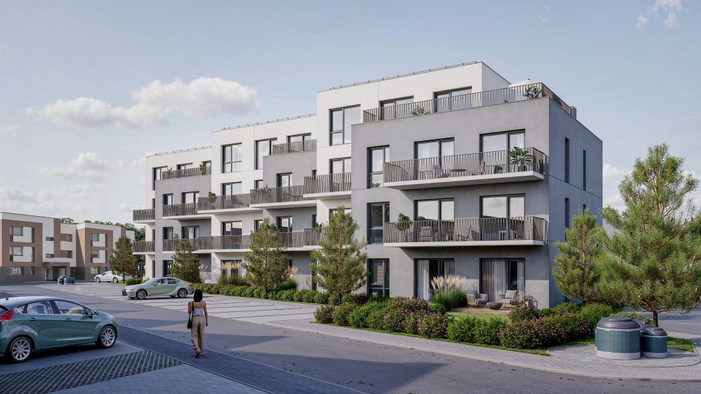 Grunau 121 (Simono Grunau g. 121) - Daugiabutis - vizualizacija