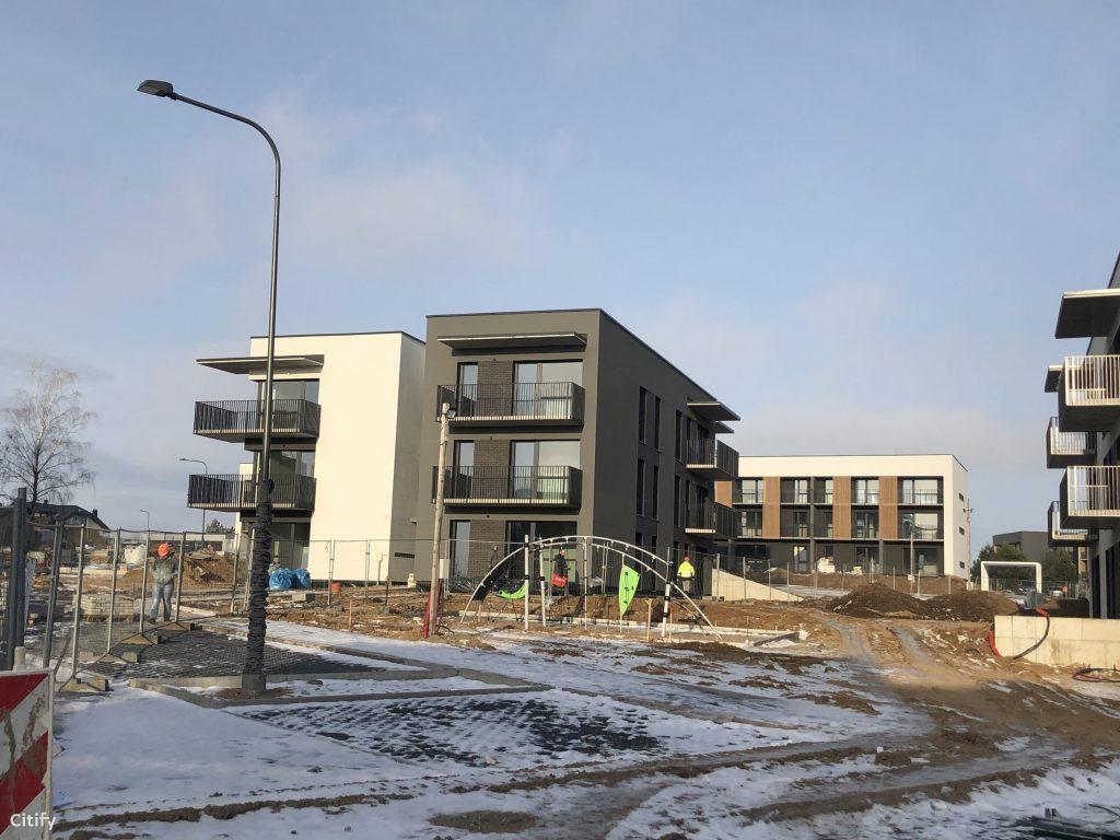 Gilužio rivjera 5 etapas (Gilužio g. 47, 55, 63) - Multi apartment - construction photos