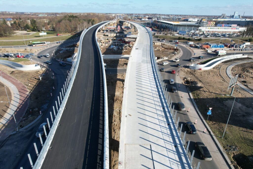 Baltijos pr. žiedinė sankryža (Baltijos pr., Šilutės pl.) - Road - construction photos