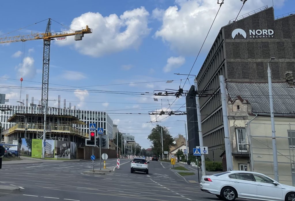 Uptown Park 2 (Švitrigailos g. 19, 21, 23) - Office center - construction photos