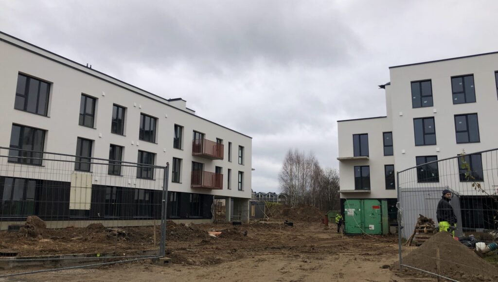 Moldovos 18 (Moldovos g. 18) - Multi apartment - construction photos