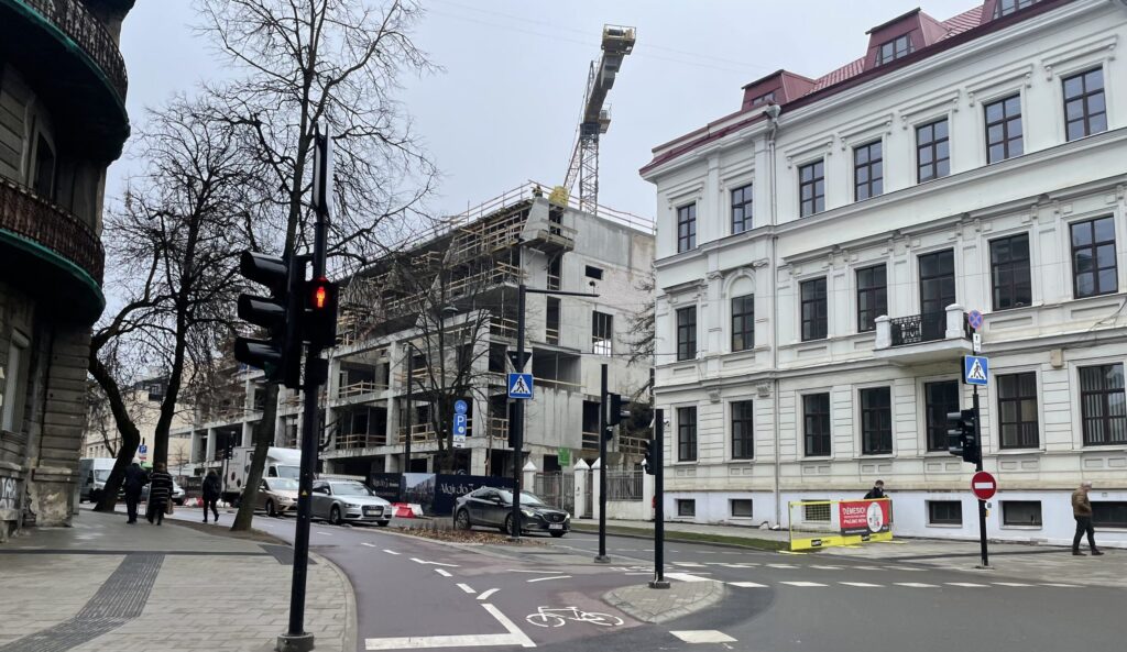 Algirdo 3 (Algirdo g. 3) - Multi apartment - construction photos