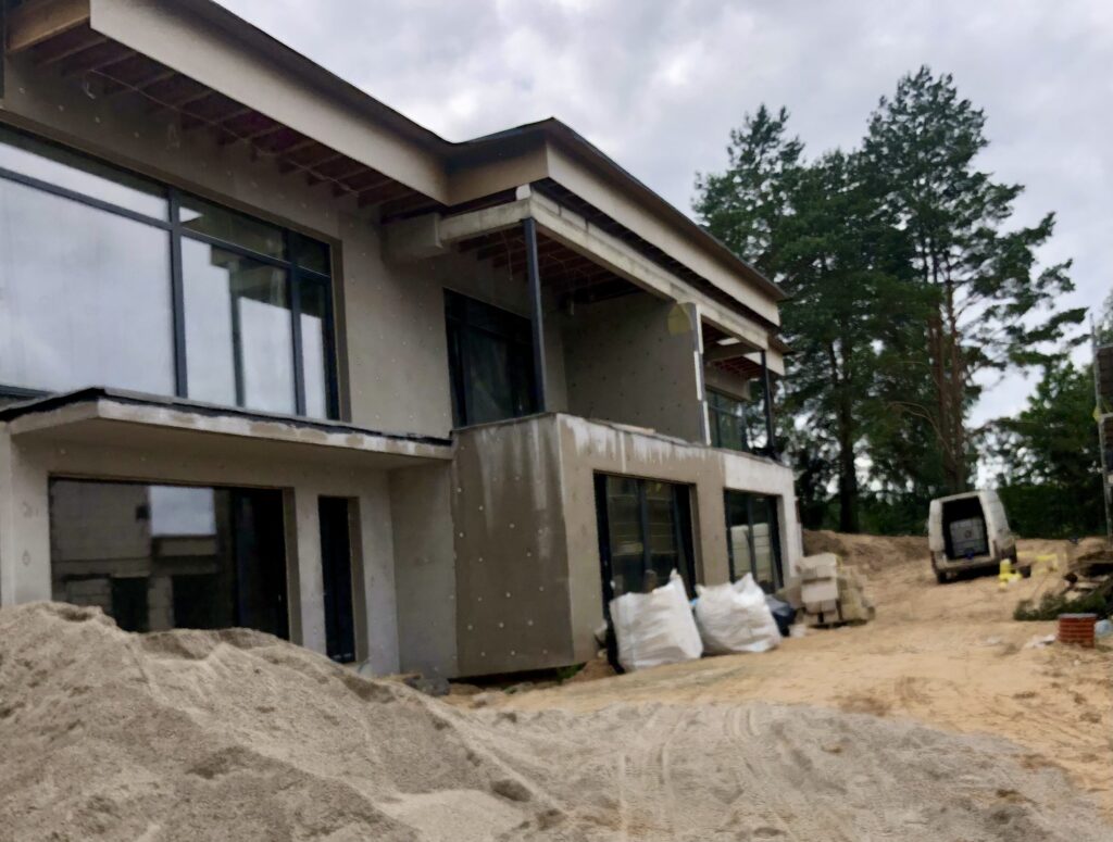 Terasų g. 19 (Terasų g. 19) - Rindu mājas - būvdarbu attēli