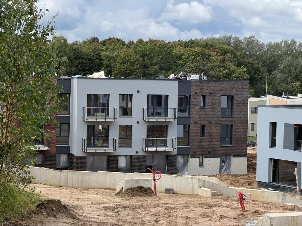 PaJustis 2 etapas (daugiabučiai) (Mozūriškių g. 190) - Multi apartment - construction photos