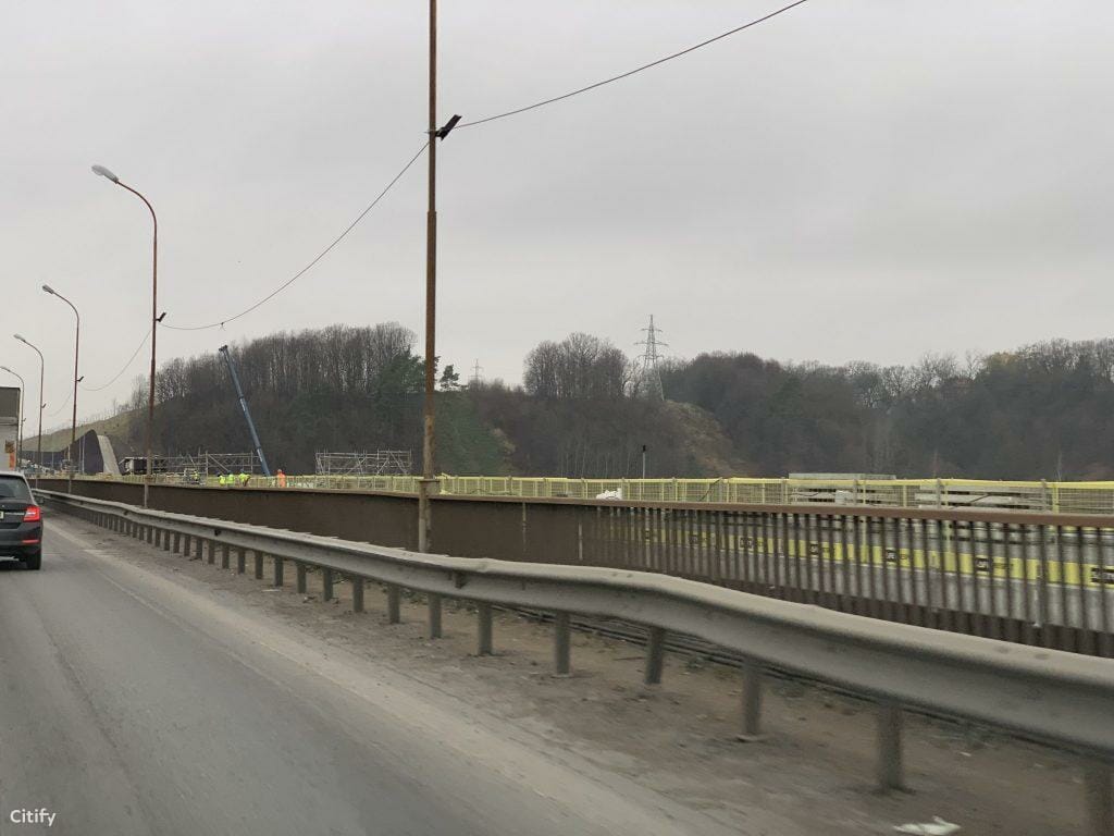 Islandijos pl. Kleboniškio tiltas 1 etapas (Islandijos pl.) - Bridge - construction photos