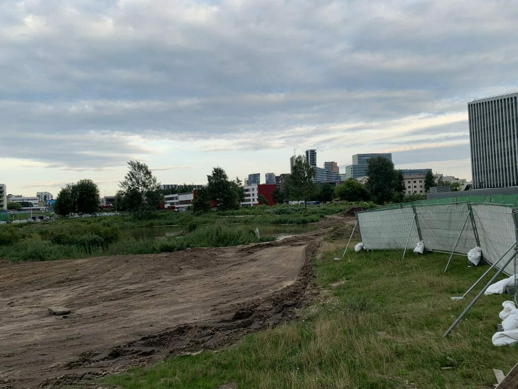 Japoniškas sodas "Taku-Soku-En" (Linkmenų g. 2A) - Park - construction photos