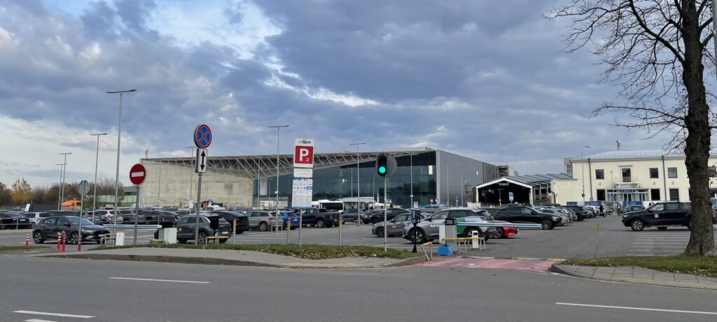 VNO išvykimo terminalas (Rodūnios kel. 2) - Lidosta - būvdarbu attēli