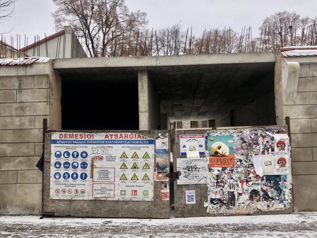 Oskierkų rūmai (Klaipėdos g. 9) - Daudzdzīvokļu nams - būvdarbu attēli