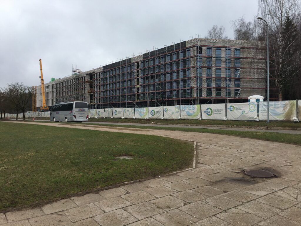 5-asis policijos komisariatas ir Kelių policija (Sietyno g. 24) - Administrative - construction photos