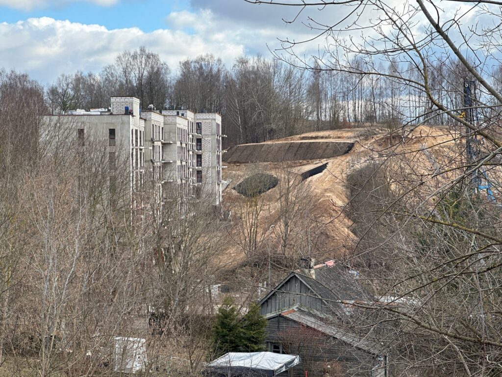 Monopolio namai (Kaminkelio g. 29) - Multi apartment - construction photos