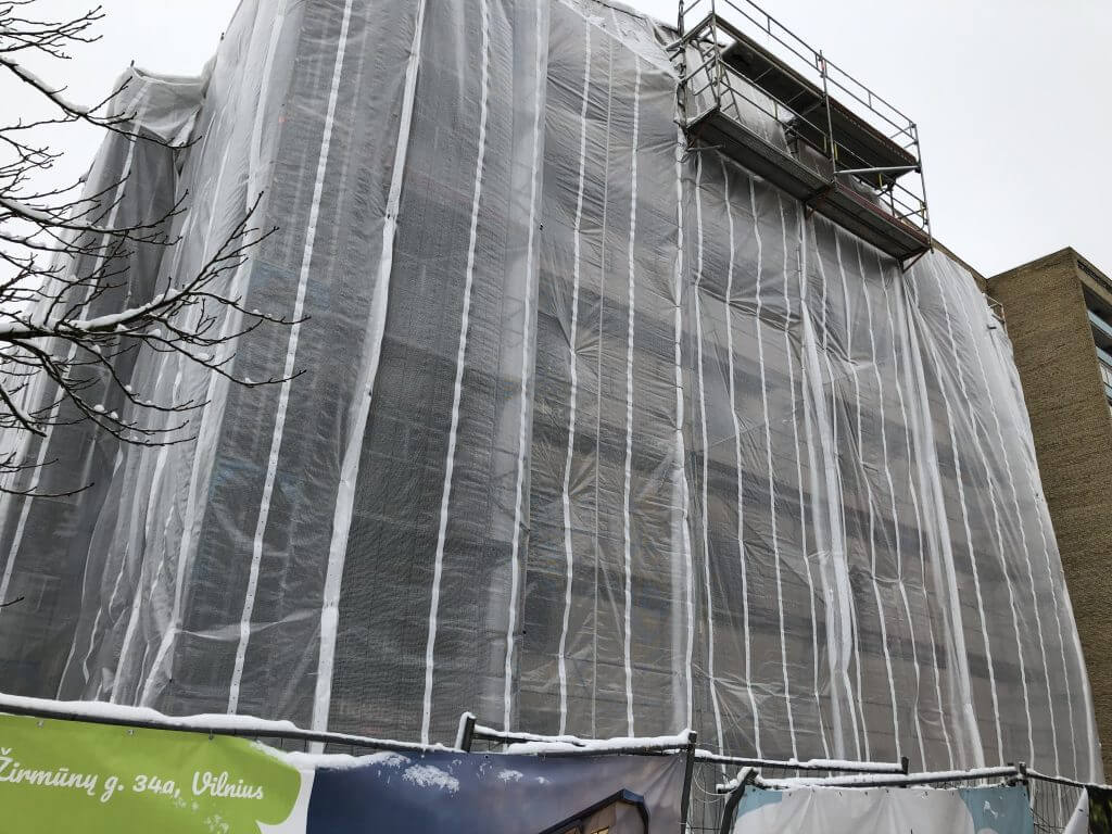 Žirmūnų skveras (Žirmūnų g. 34A) - Multi apartment - construction photos