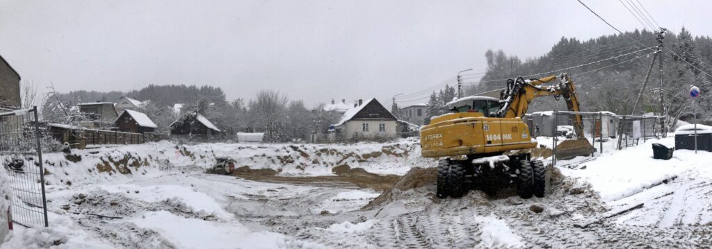 Batoro 34 (Stepono Batoro g. 34) - Multi apartment, Office center - construction photos