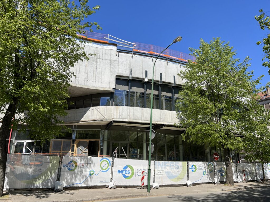 Klaipėdos muzikinis teatras (Danės g. 19) - Cultural center - construction photos