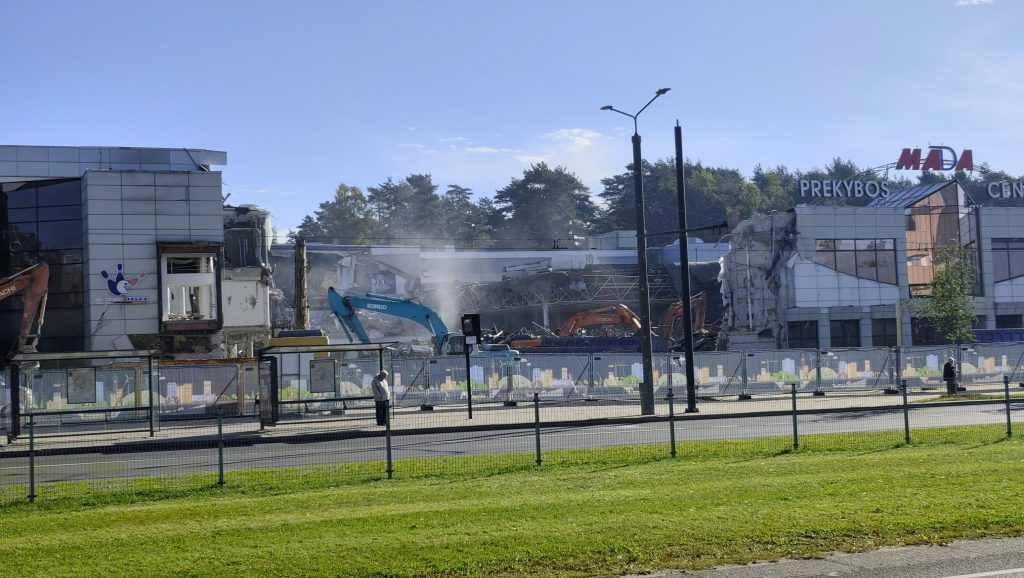 PC Mada rekonstrukcija (Viršuliškių g. 40, 42) - Shopping center - construction photos