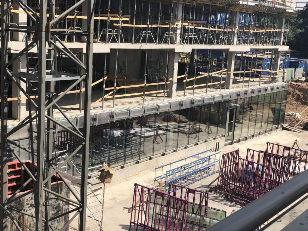 SEB administracinis (Gedimino Baravyko g. 4) - Biroju centrs - būvdarbu attēli