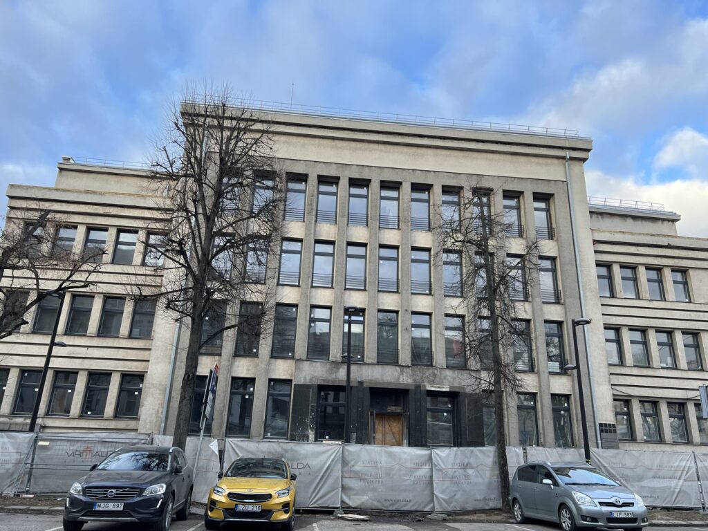 Kauno apskrities vyriausiasis policijos komisariatas Vytauto pr. (Vytauto pr. 91) - Administrative - construction photos