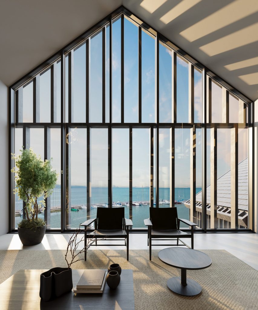 Marina Nida (Naglių g. 18) - Food services, Health center, Hotel, Shopping center - visualization