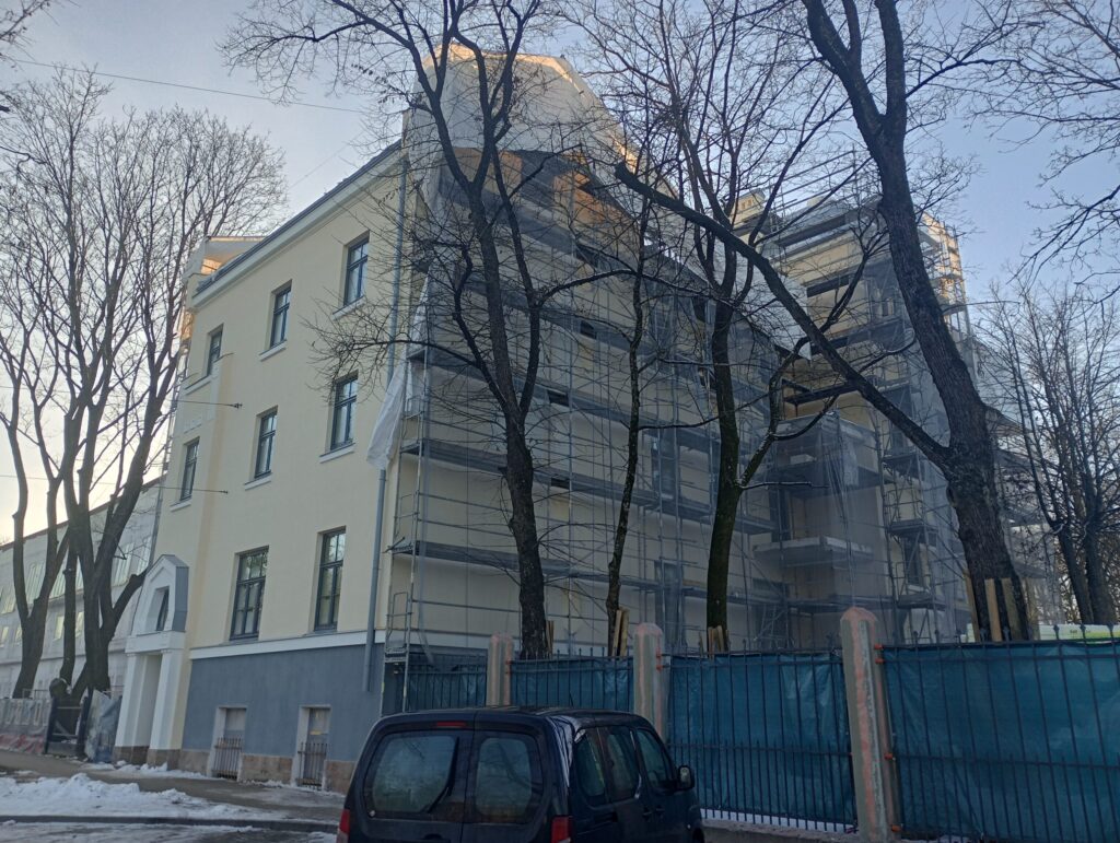 BKUS Bērnu un jauniešu psihiskās veselības centrs (Vienības gatve 45) - Specialiosios priežiūros įstaiga - statybų nuotraukos