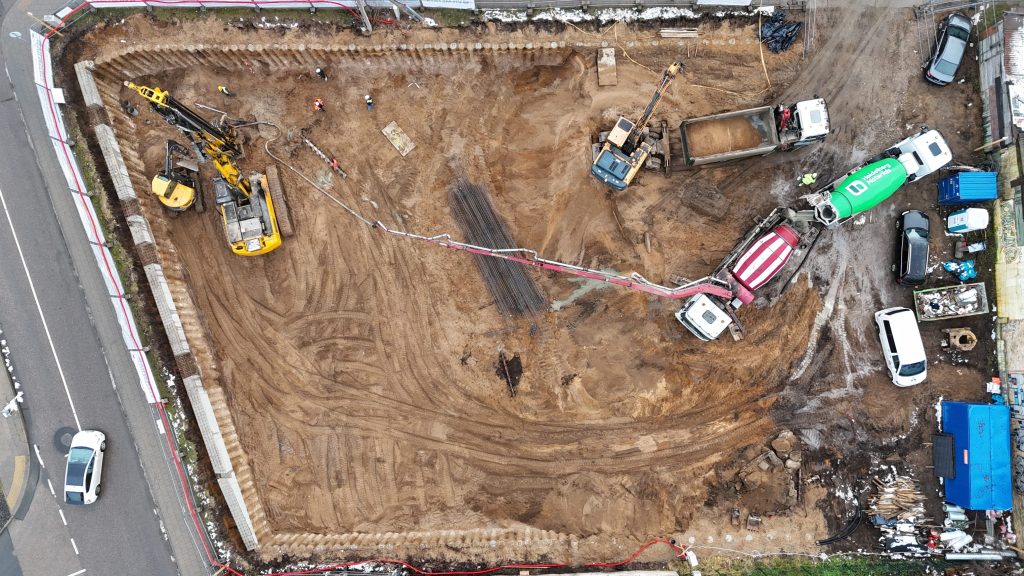 Trimitų 11 (Trimitų g. 11) - Daudzdzīvokļu nams - būvdarbu attēli