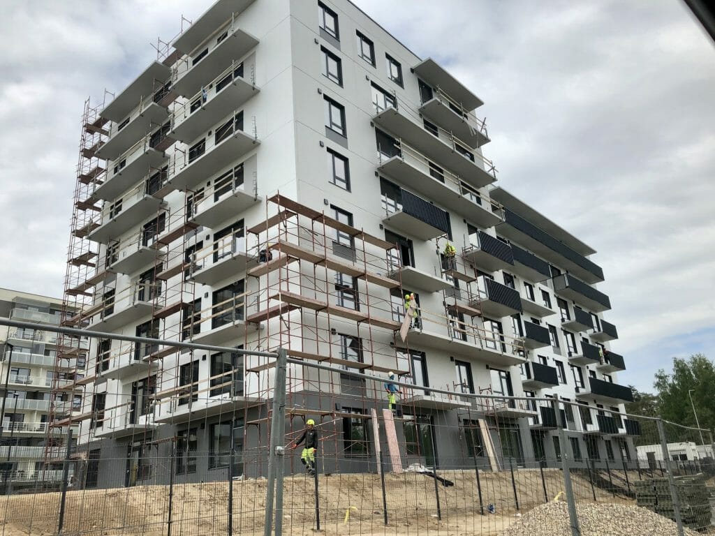 Mažvydo 2 (M. Mažvydo g. 2) - Multi apartment - construction photos