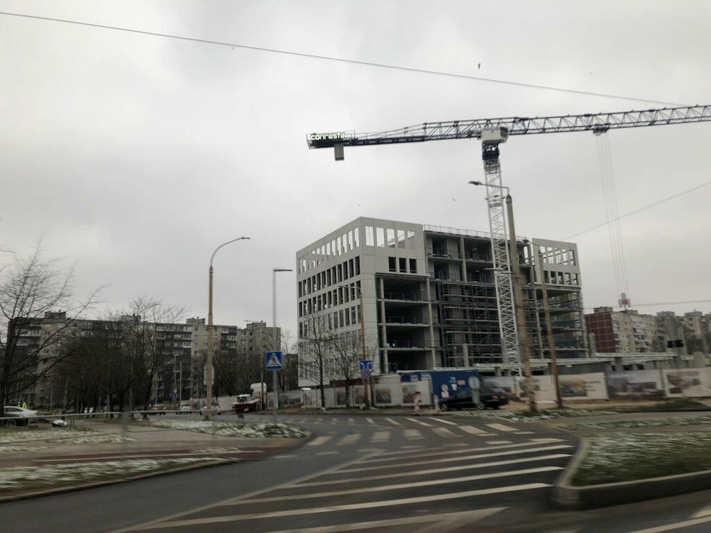 Freedom 36 (Laisvės pr. 36) - Office center - construction photos