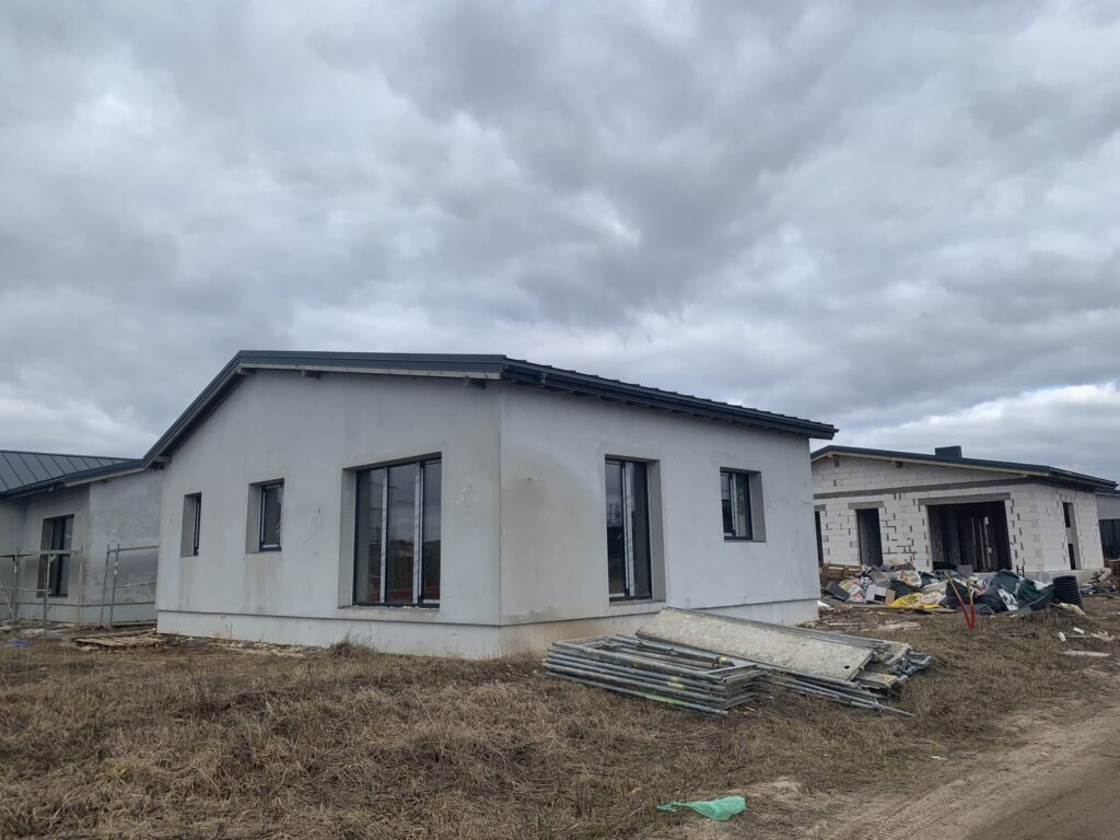 Giraitės terasos (Gervuogių g. 1, 2, 3, 5, 6, 7, 8, 9, 12 - 52 , Mėlynių g. 1, 1A, 2, 2A, 3, 3A, 4, 4A, 5, 5A - 26, 26A) - Private house community - construction photos