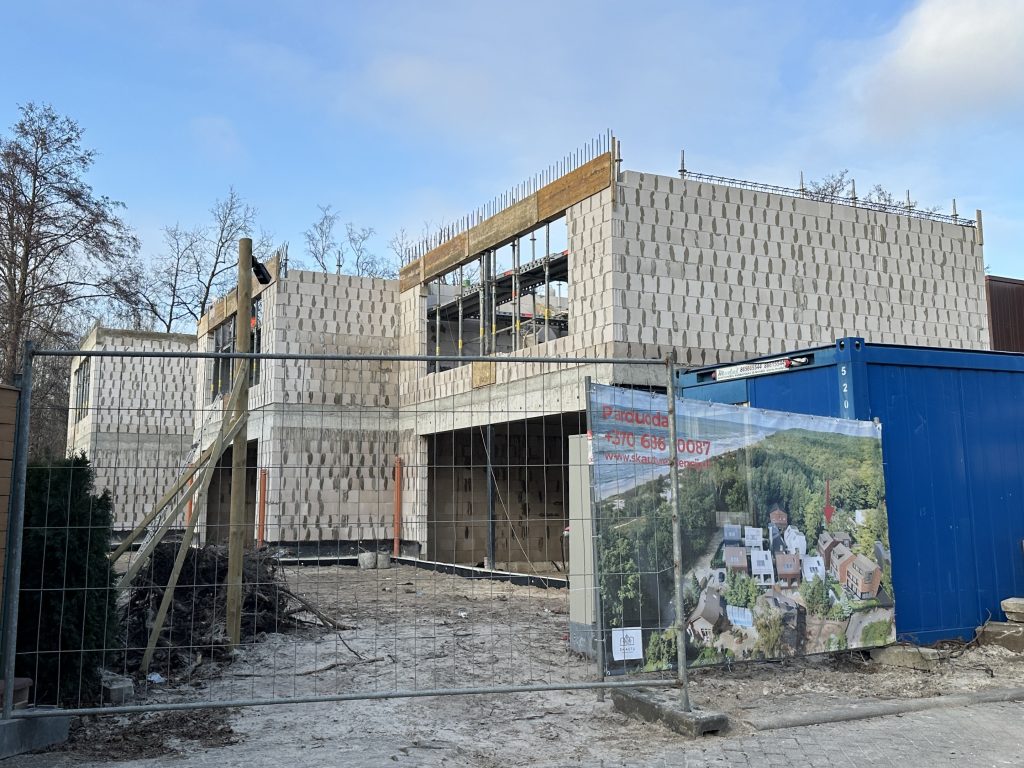 Skautų rezidencija (Skautų g. 21) - Rindu mājas - būvdarbu attēli