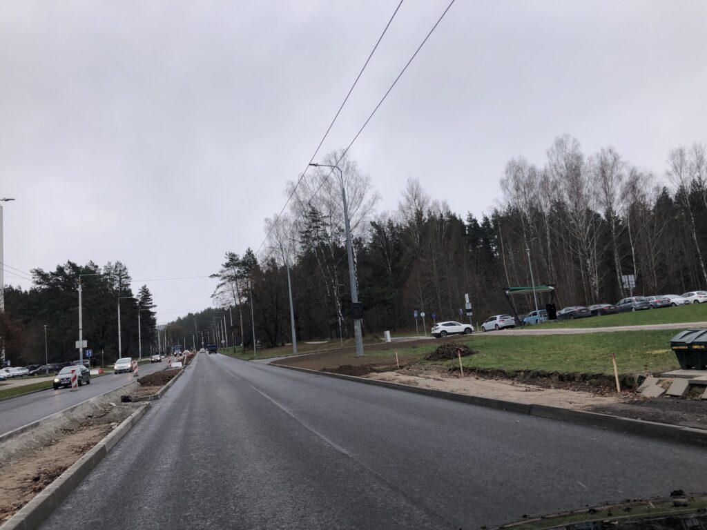 Saulėtekio al. pertvarkymas (Saulėtekio al.) - Street - construction photos