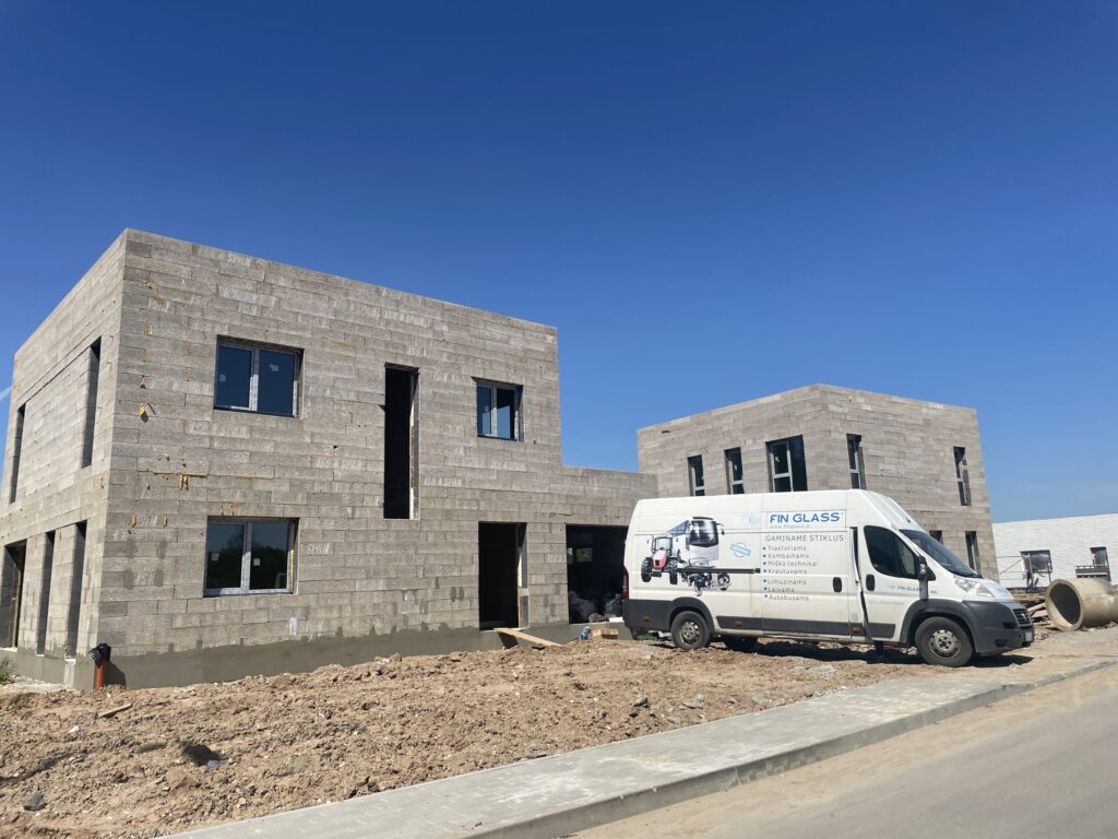 Vytėnų akligatvis (Užnerio g., A. Voldemaro g.) - Land plots - construction photos